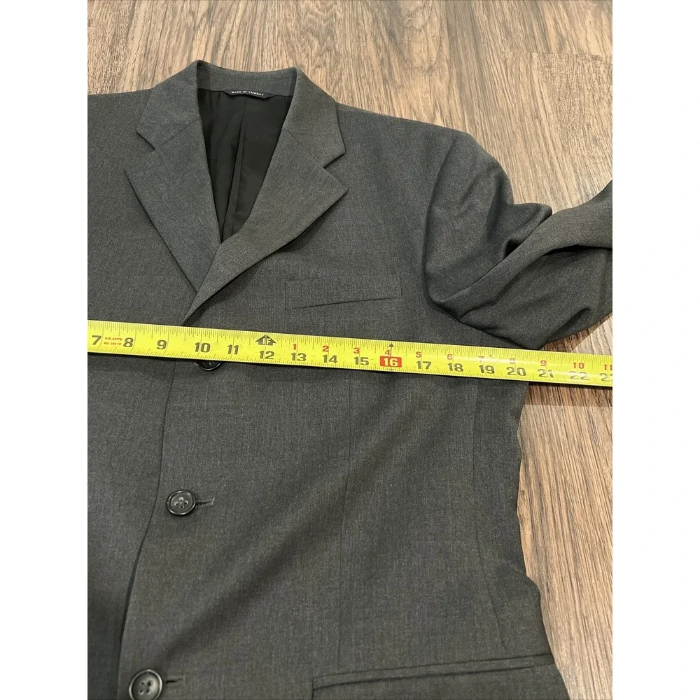 Banana Republic Blazer Mens Size 40R  Modern Coat Suit Jacket Color Heather Gray